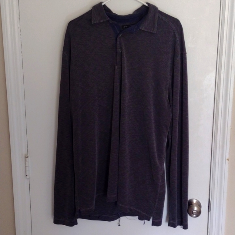 Age Of Wisdom XXL/EEG Blue/Gray NWOT Men's Long Sleeve Sweater